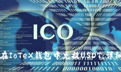 如何在IoTeX钱包中充提USDT：详细指南